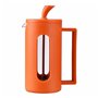 Théière Oroley Orange Acier inoxydable Verre Borosilicaté 350 ml