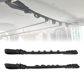 Shine123 Sangle de rangement pour cannes à pêche pour camping-car, SUV, camion, Wrangler, fourgonnette, réglable, transport faci Shine123 Sangle de rangement pour cannes à pêche pour camping-car