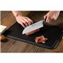 Couteau Santoku Arcos serie riviera Noir Acier polyoxyméthylène 18 cm