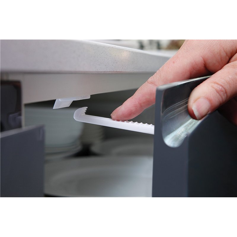 Couteau Santoku Arcos serie riviera Noir Acier polyoxyméthylène 18 cm