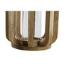 Bougeoir Home ESPRIT Naturel Verre Bois de manguier