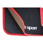 Sumex AFT3000 Tapis de Sol Moquette et Alu Compétition - Rouge (4 Pièces)