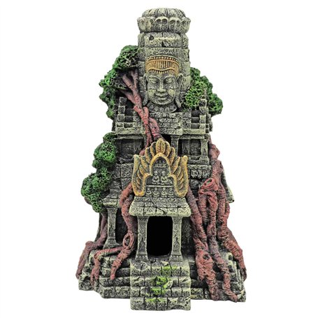 MUYIRTED Aquarium Decoration Grotte Statue De Bouddha Bâtiment Décoration D'aquarium Cachette De Poissons