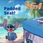 Superdiver - Coffre de rangement et tabouret Stitch - Licence Officielle Disney - 30x30x30 cm - Pouf pliable avec couvercle remb