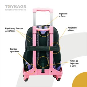 Superdiver - Sac à dos enfant Stitch - Licence officielle Disney - Idéal pour l’école et la maternelle - Parfait pour filles et 