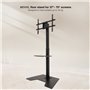 Support de TV TooQ FS2284M-B 70" 37" 70 Kg