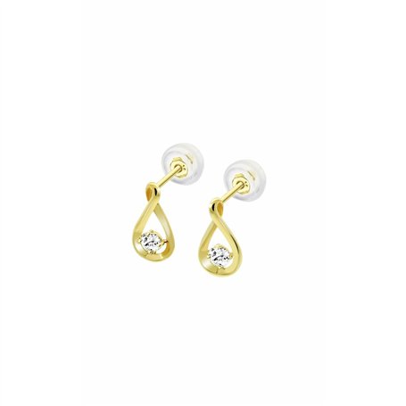 Boucles d´oreilles Femme Lotus HIN00129 Doré