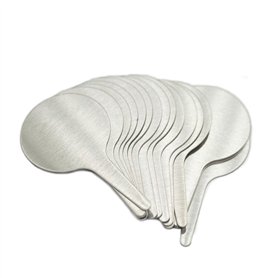 Lot de 50 étiquettes de plantes en acier inoxydable pour jardin Lot de 50 étiquettes de plantes en acier inoxydable pour jardin