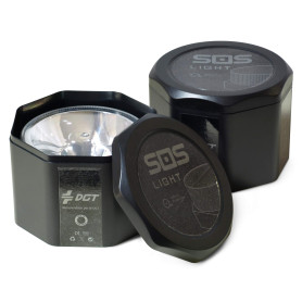 SOS LIGHT Set 2 unidades Luz de emergencia autónoma, señal v16 de preseñalización de peligro, homologada DGT V16 - en estuche -  SOS LIGHT Set 2 unidades Luz de emergencia autónoma