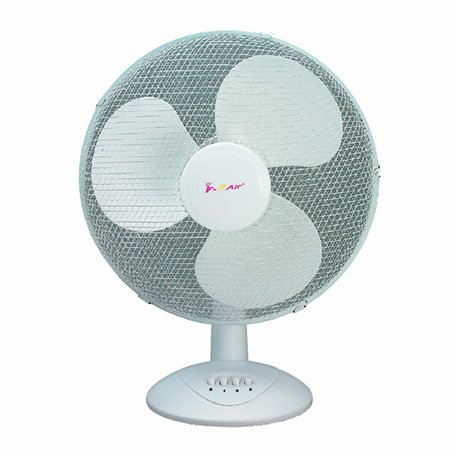 Ventilateur de Bureau F-Air Blanc 40 W Ø 30 x 47 cm