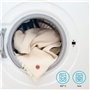 720 Étiquettes thermocollantes tailles de vêtements, étiquettes rondes en différentes couleurs, tailles et diamètre 17 mm - Lot