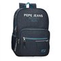 Pepe Jeans Edmon Sac à Dos Scolaire Bleu 30 x 40 x 12 cm Polyester 15