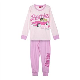 CERDÁ LIFE'S LITTLE MOMENTS Pyjama long simple doux et confortable Barbie Jeu exclusif unisexe pour enfants, couleur rose, 12 an CERDÁ LIFE'S LITTLE MOMENTS Pyjama long simple doux et confortable Barbie Jeu exclusif unisexe pour enfants