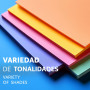 Papier A4 Couleur - Feuilles A4 80g Pour Imprimante Jet d'Encre et Laser, Ramette Papier Pour Loisirs Créatifs, Bricolage et Déc