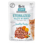 Aliments humides pour Chats VAFO PRAHA s.r.o. Brit Care COT SASZ.85G FG stérilisé Le lapin/24
