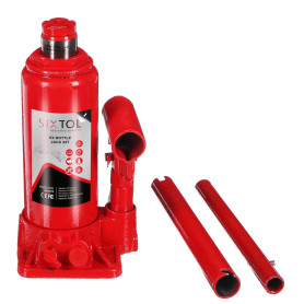 SIXTOL SX Bottle Jack 32T Cric hydraulique 32 tonnes Compact Construction en Acier Charge Lourde Entretien du véhicule Camion Re SIXTOL SX Bottle Jack 32T Cric hydraulique 32 tonnes Compact Construction en Acier Charge Lourde Entretien du véhicule Camion Re