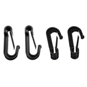 SIXTOL Car Net Hooks Lot de 10 Crochets de Rechange en Plastique pour Filet à Bagages de Voiture