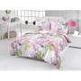 Parure de lit - 1 housse de couette 220 x 240 cm + 2 taies d'oreiller 60 x 60 cm - 65% coton