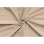 Parure de lit - 1 housse de couette 220 x 240 cm + 2 taies d'oreiller 60 x 60 cm - 100% coton renforcé - Beige