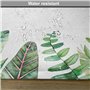 ABAKUHAUS Plante Lot de Sets de Table en 8 pièces, Jungle Photo Themed, Tissu Lavable pour Salle à Manger et Cuisine, 30 cm x 45