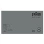 Rasoir électrique BRAUN Series 8 - Noir - Autonomie 60 minutes - Charge rapide 5 minutes