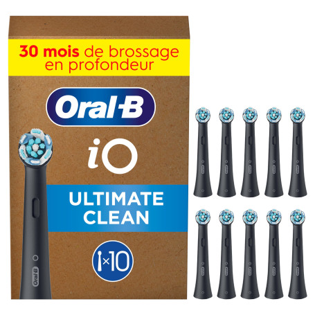 Oral-B Lot De 10 Brossettes De Rechange Ultimate Clean