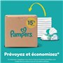Pampers Baby-Dry Taille 5, 94 Couches, 11kg-16kg, Une Nuit Confortable Jusqu’À 100% Sans Fuites