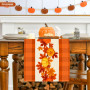 183x33 cm Décoration de Table d'automne