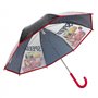 Bâton Parapluie | Disney Cars | noir & transparent | Parapluie Enfant