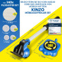 KINZO Easy Furniture Mover Lot de 4 roulettes pour meubles et 140 patins en feutre bonus Charge totale 1200 kg 300 kg par roulet