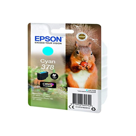 Epson 378 Ecureuil Cyan
