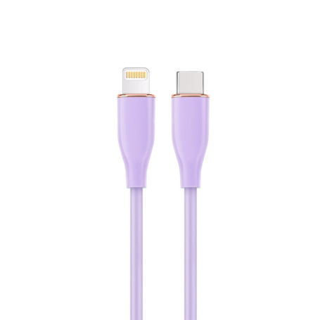 Câble Lightning GEMBIRD CC-USB2S-CM8PM-1.5M-P Lila 1