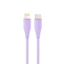 Câble Lightning GEMBIRD CC-USB2S-CM8PM-1.5M-P Lila 1