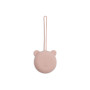 Jollein Boîte à tétine en silicone pour les déplacements - Rose sauvage - Diamètre 7 cm - Rangement de tétine - Vieux rose