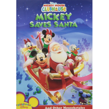 Mickey Mouse Clubhouse - Mickey Saves Santa and Other Mouseketales [Import anglais]