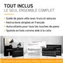 Autocollants pour notes de piano + clavier pour 49 | 61 | 76 | 88 touches + Ebook gratuit | kit complet premium pour touches noi