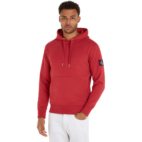 Calvin Klein Jeans Homme Sweat à Capuche Badge avec Capuche