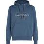 Calvin Klein Jeans SEASONAL MONOLOGO REGULAR HOODIE Sweat à capuche Homme, Bleu (Blue Coast), 5XL