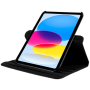 Folio universel iPad 10 (2022) / iPad 11 (2025) Rotatif 360° Noir Just in Case