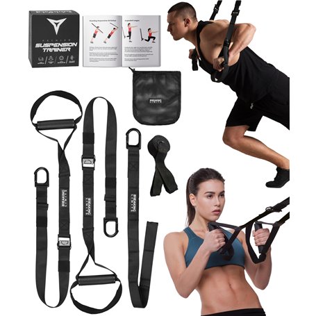 Breaking Limits Sangle d'entraînement pour la maison - Sling Trainer pour la musculation - Appareil de musculation - Bandes pour