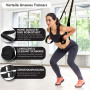 Breaking Limits Sangle d'entraînement pour la maison - Sling Trainer pour la musculation - Appareil de musculation - Bandes pour