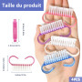 Brosse Ongles Main en Plastique