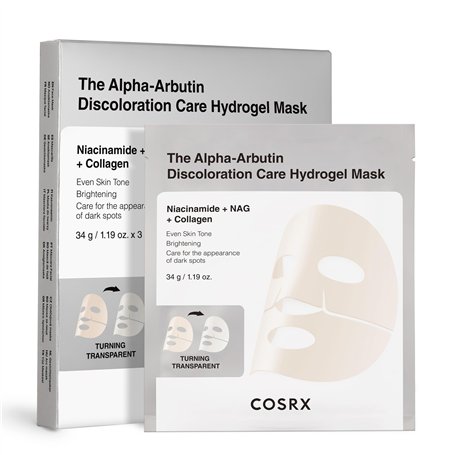 COSRX Masques visage hydrogel à l’alpha-arbutine
