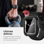 Spigen Tough Armor 360 Coque avec Protection Ecran Compatible avec Apple Watch Série 9 8 7 45mm - Noir