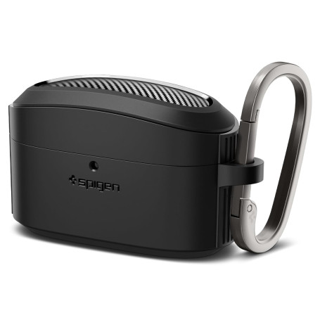 Spigen Rugged Armor Coque Compatible avec Sony WF-1000XM5 (2023) - Noir Mat