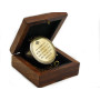 Boussole en laiton antique avec gravure « Go Confidently in The Direction of Your Dreams » – Boussole cadeau avec boîte en bois 