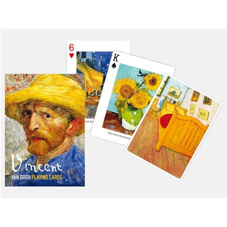 Piatnik - 1649 - Cartes à Jouer - Vincent Van Gogh - 55 Pièces
