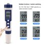 Haofy Testeur d'eau 5 en 1 Testeur Multifonctionnel de qualité de l'eau, TDS/EC/Salinité/PH/Température numérique pour Eau Potab