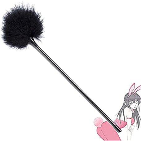 Accessoire Silicone Plume chatouille Longue pagaie pour débutant Jeu de rôle