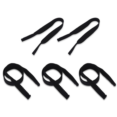 5PCS Cordon Lunettes Attache en néoprène Extensible